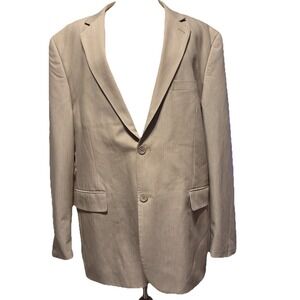 Nautica 46 R two‎ Button Closure Four Button Sleeves Double Vented Shoulder Pads